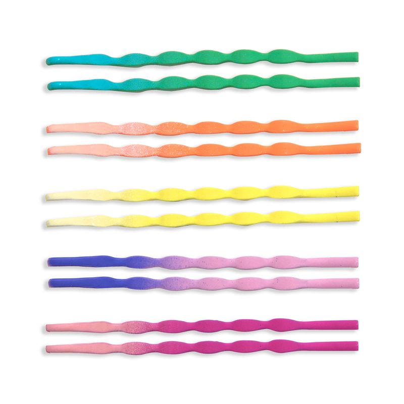 75233 Hebillas Rizadas You Are The Princes de Colores 5 Unidades