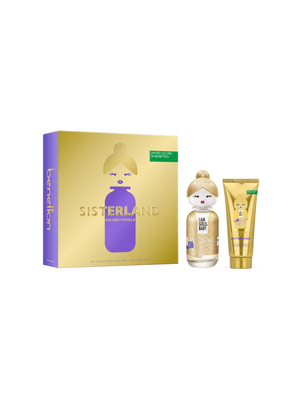 Set Benetton Sisterland Golden Vanilla EDP
