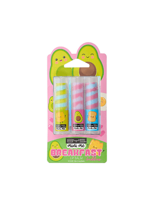 Set Bálsamos Labiales BYS Mini Me Breakfast Buddies