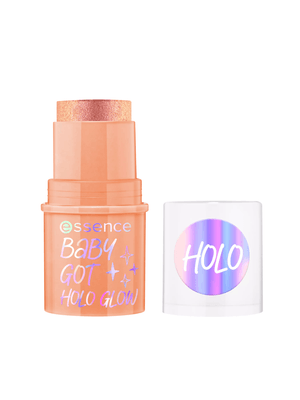 Iluminador en barra Essence Baby Got Holo Glow T10 Apricotly 5g